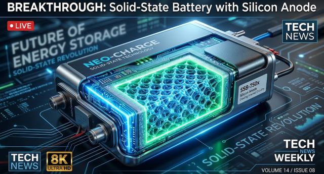 Solid-State Batteries: The Silicon Anode Revolution Powering Next-Gen EVs and Mobile Tech