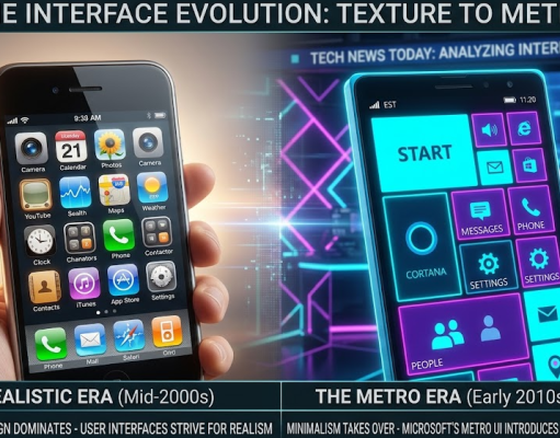 How Windows Phone Ended Skeuomorphism and Triggered the Flat Design Revolution