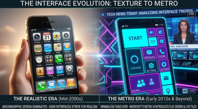 How Windows Phone Ended Skeuomorphism and Triggered the Flat Design Revolution